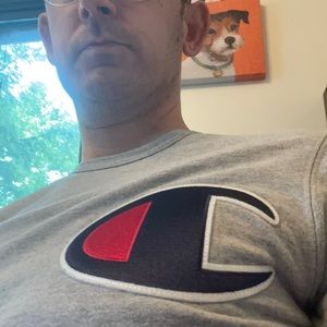 Almost brand new champion men’s t